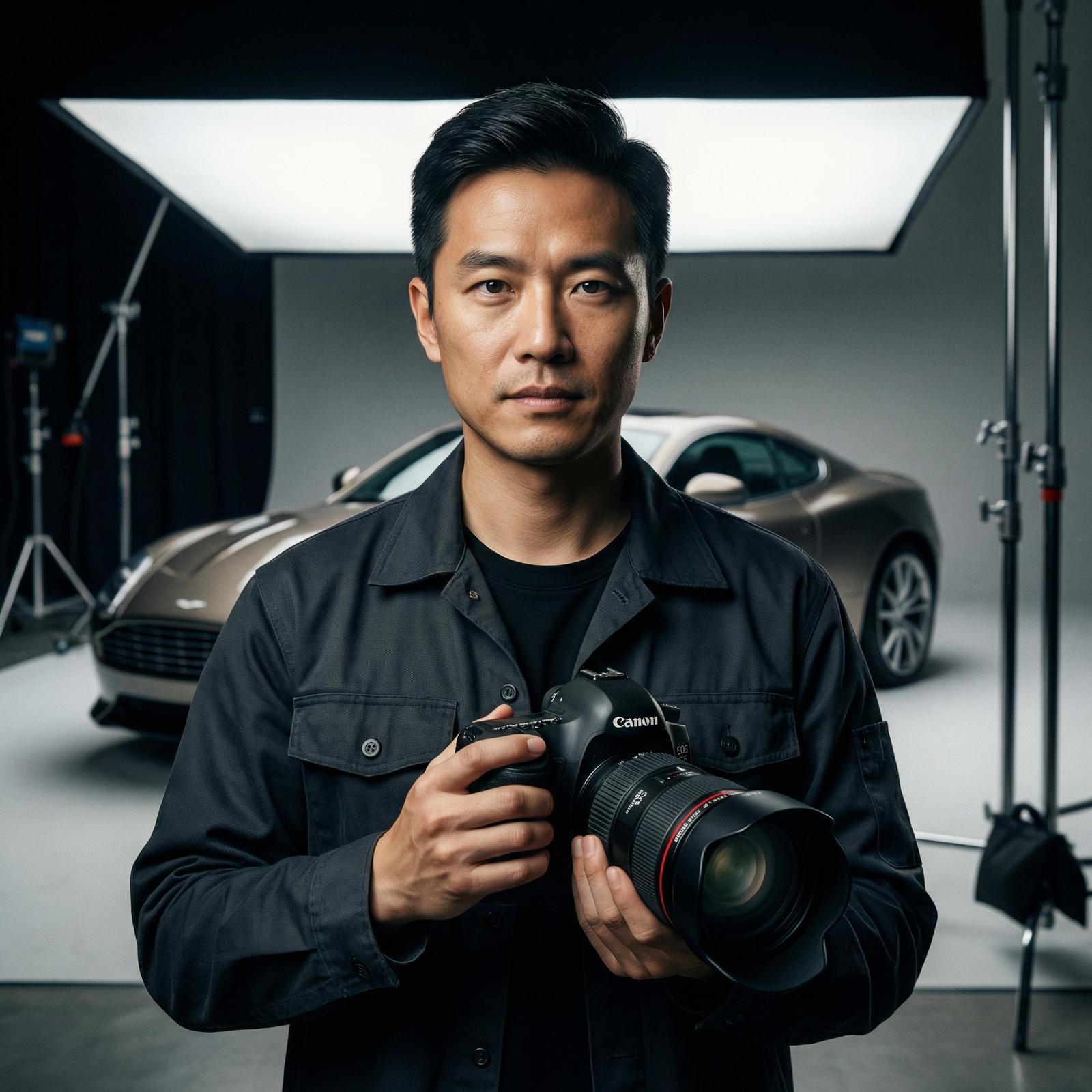 高清3D动漫汽车摄影师